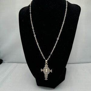 Silver Cross Necklace